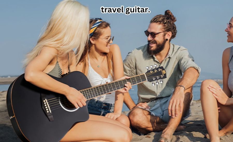 travel guitar.